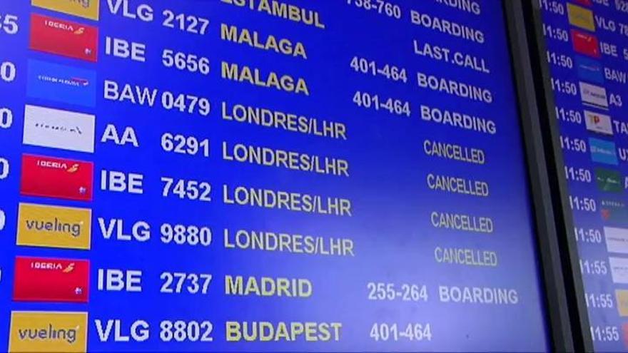 Vueling cancela 66 vuelos por la huelga en Francia