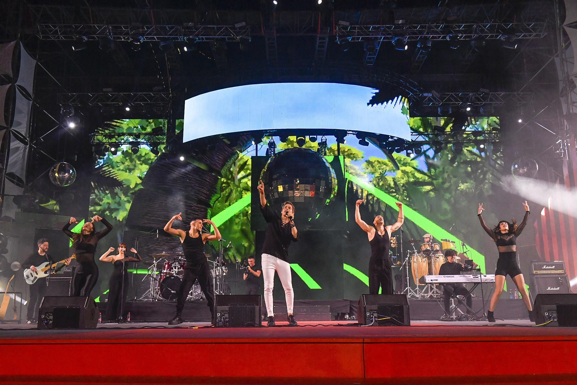 Concierto de Carlos Baute en el Carnaval de Las Palmas de GC