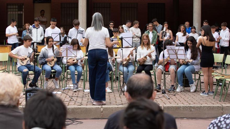 El IES La Vaguada de Zamora se abre a nuevos públicos con un concierto inspirado en los ODS