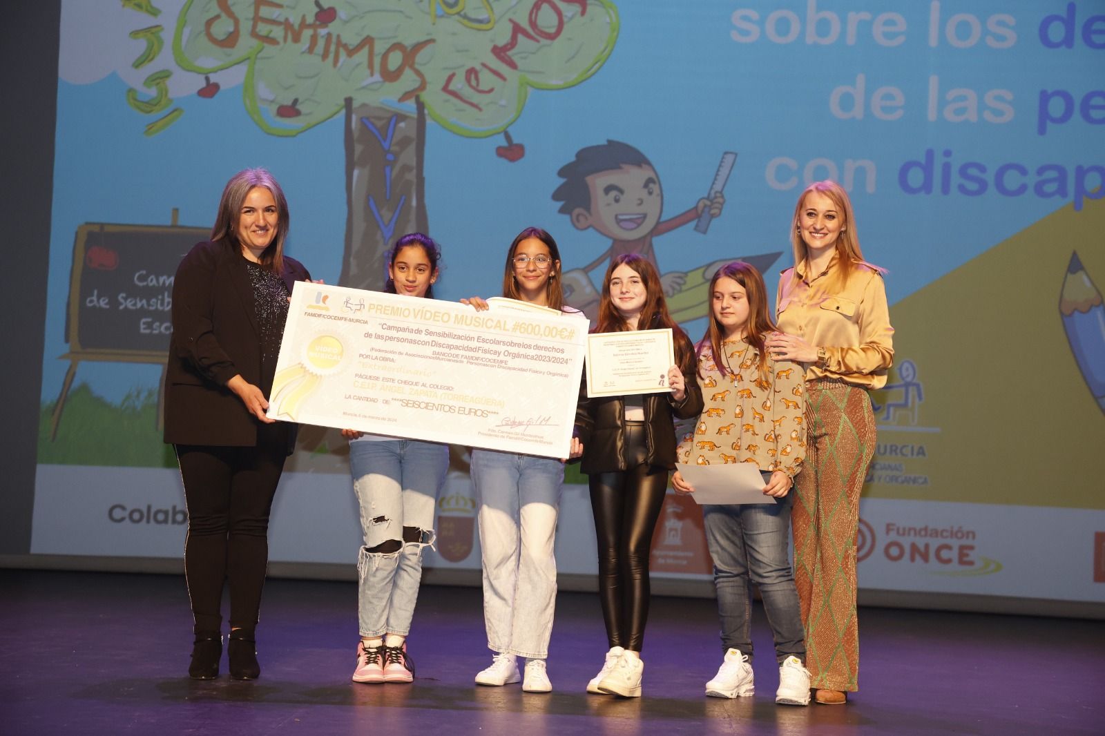 Famdif clausura su campaña de sensibilización escolar tras visitar a casi 3.000 escolares en la Región