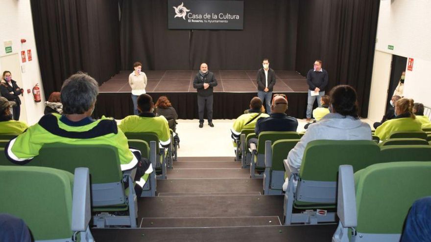 54 people hired thanks to the El Rosario Social Employment Plan