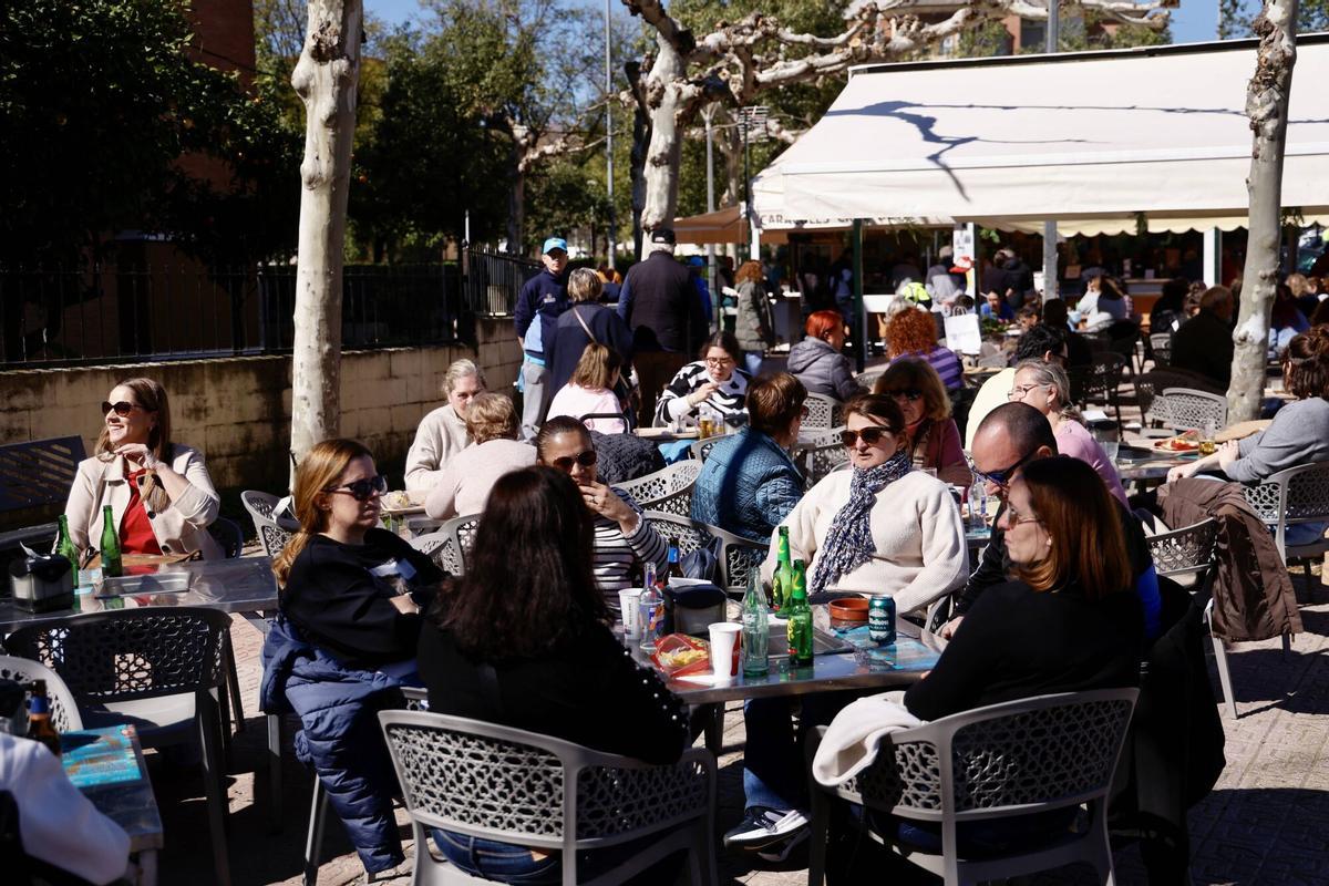 Sol en el inicio de la temporada de caracoles.