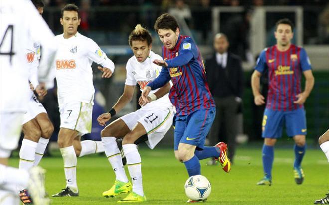 El FC Barcelona ganó el Mundial de Clubes 2011 tras imponerse al Santos