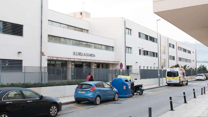 El edificio del IES Bellaguarda de Altea.