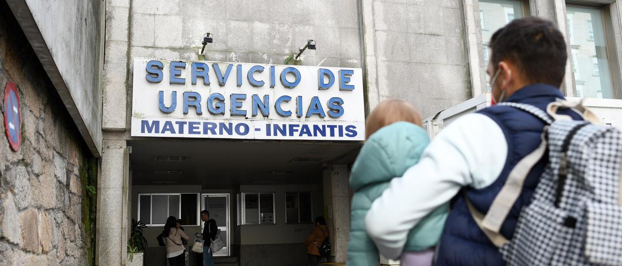 Urgencias de Pediatría del Hospital Porvincial de Pontevedra.