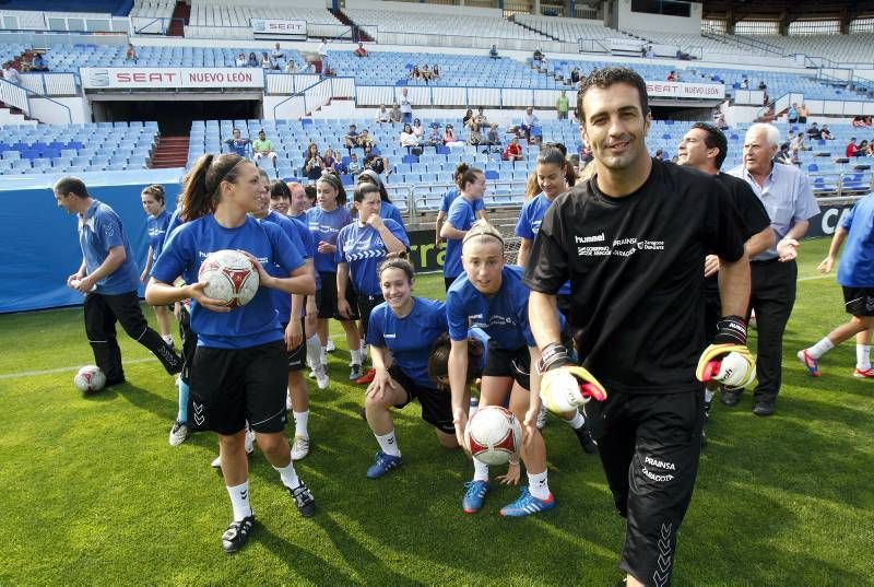 Fotogalería: Entrenamiento del Prainsa Zaragoza en La Romareda