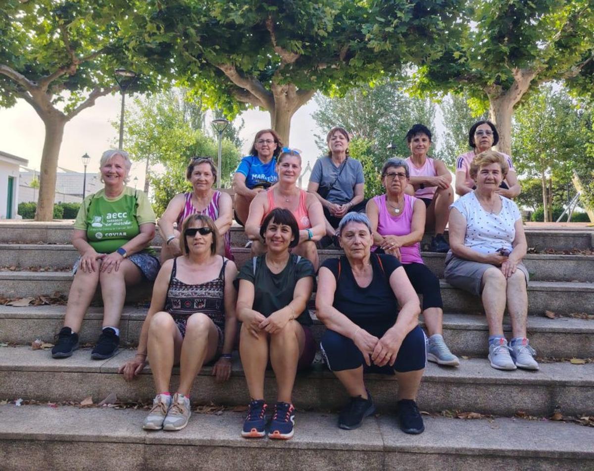 ‘Menos Pastilla y Más Zapatilla’ cierra su edición de 2026 con 102 participantes | MÁS DE 100 PARTTICIPANTES DE 11 MUNICIPIOS DE LA COMARCA               CAMPO DE BORJA             PROTAGONIZARON LA     INICIATIVA ‘MENOS    PASTILLA Y MÁS ZAPATILLA’, UN PROGRAMA  QUE PROPONE UNA ACTIVIDAD FÍSICA MODERADA Y        ACCESIBLE EN EL ENTORNO NATURAL DE CADA            MUNICIPIO.