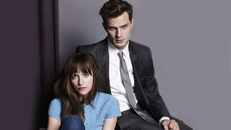 Dakota Johnson y Jamie Dornan.