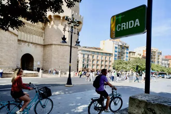 Plazas de "nuevo cuño" rotuladas en València