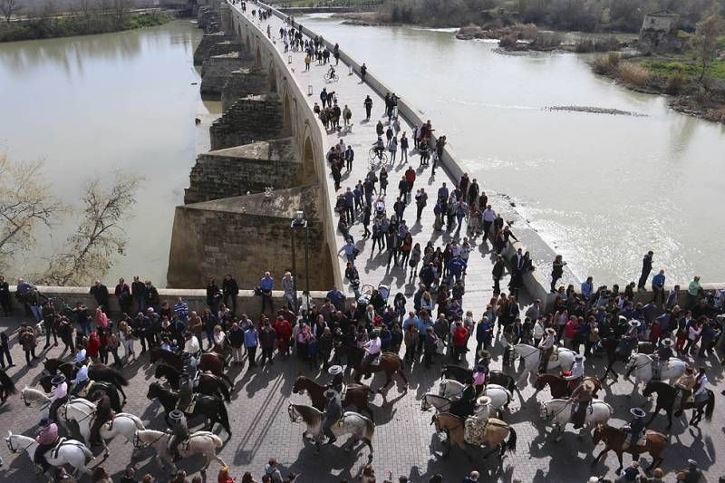 Marcha ecuestre del día de Andalucía en Córdoba