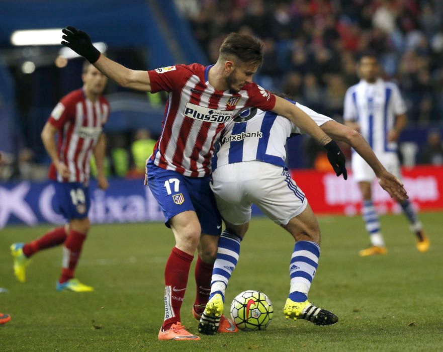 Las mejores imágenes del Atlético-Real Sociedad