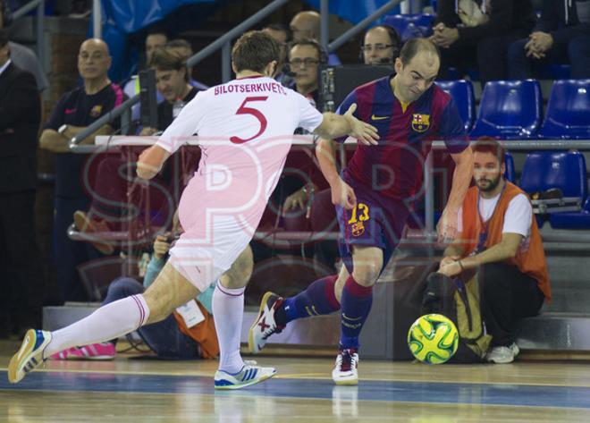 Barça,5 - Lokomotiv Kharkiv,0