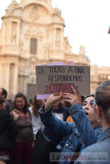 Concentración en Murcia para protestar por la sentencia a 'La Manada'