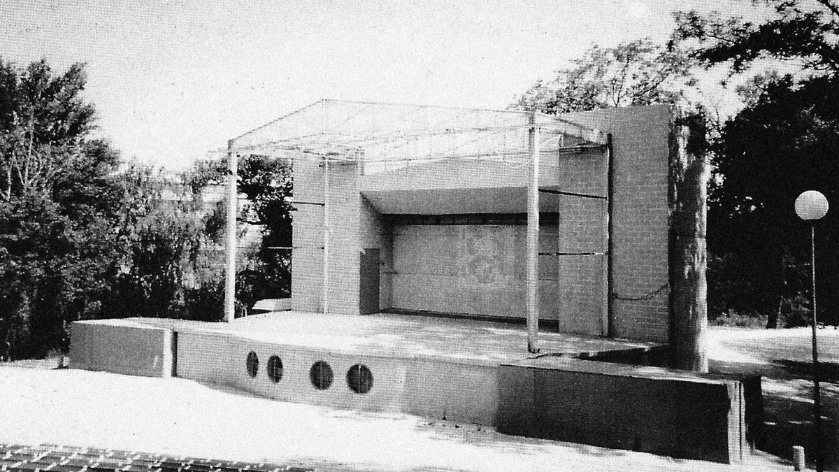 Anfiteatro del Rincón de Goya, 1989