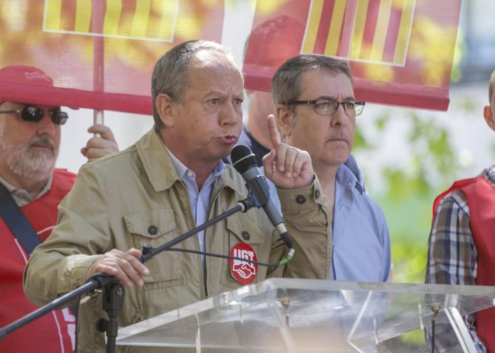 Manifestación del Día del Trabajo en València