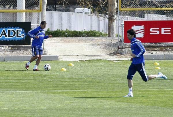 Entrenamiento del Real Zaragoza