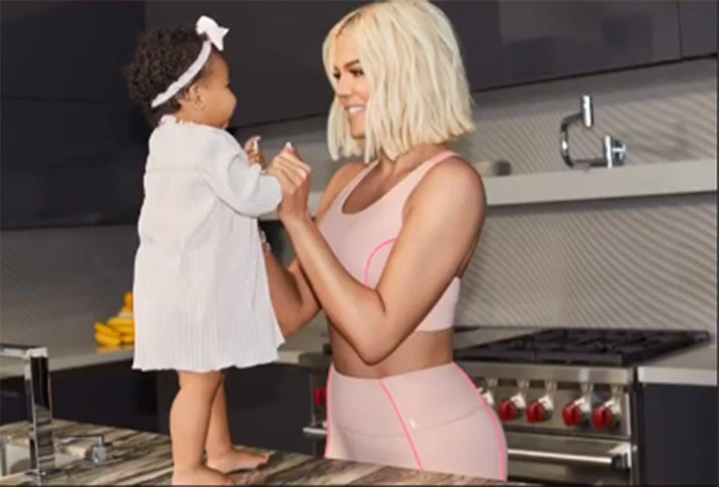 Sesión de fotos de Khloé Kardashian y True Thompson