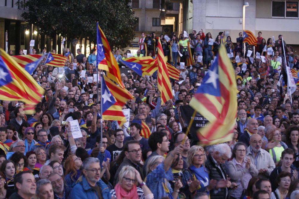 Concentració a Girona