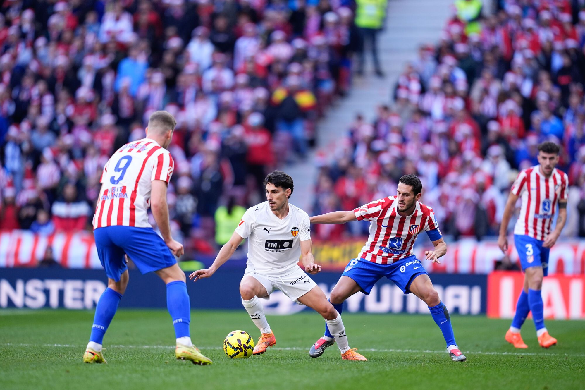 LaLiga: Atlético de Madrid - Valencia.