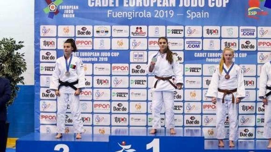 Ariane Toro, en el primer puesto de la Copa de Europa.