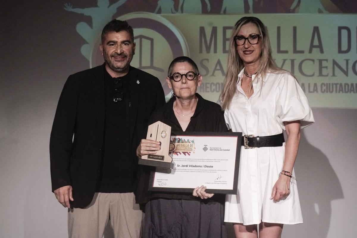 Lliurament de la Medalla de Sant Vicenç de Castellet