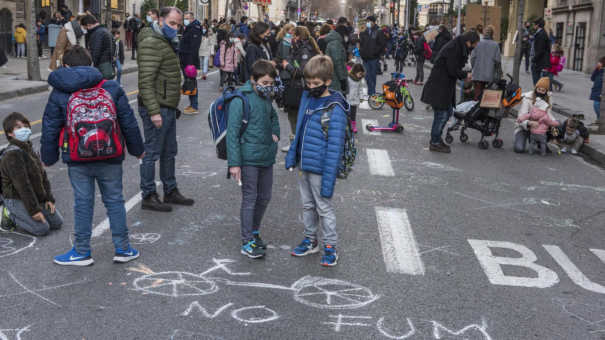 protesta escolar