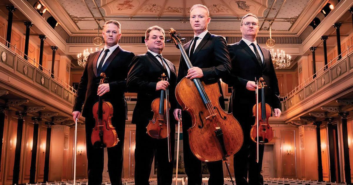 Imagen promocional de la formación musical israelí Jerusalem Quartet