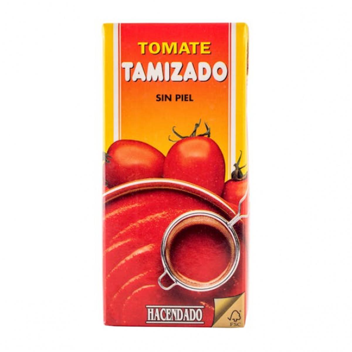 tomate tamizado