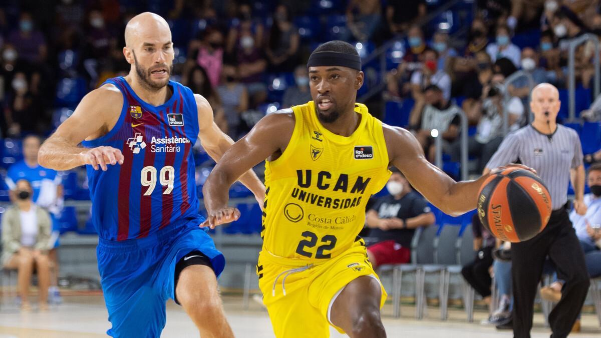 El UCAM Murcia y el Barça se verán las caras el 29 de marzo, en partido aplazado de Liga Endesa