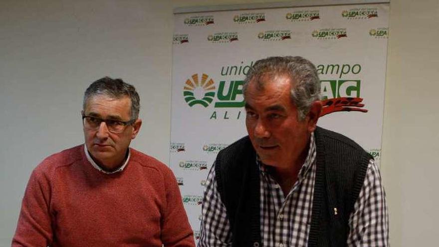 Lorenzo Rivera (izquierda) y Aurelio González.