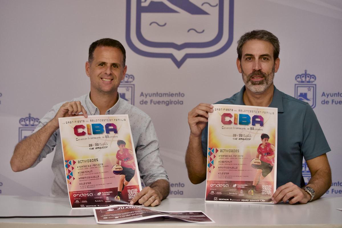 Julio Rodríguez y Berni Rodríguez, en la presentación del evento.
