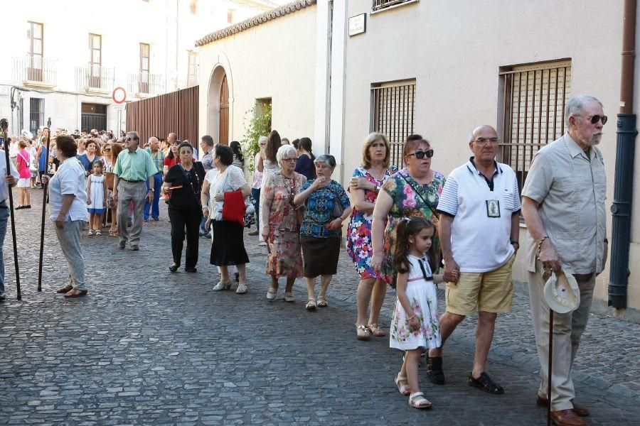 La procesión del Carmen toma el casco antiguo