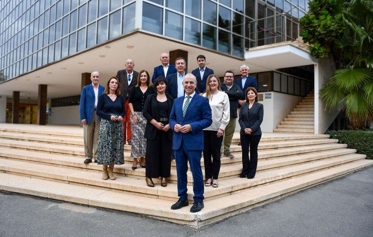 Junta directiva del Colegio de Médicos de Alicante