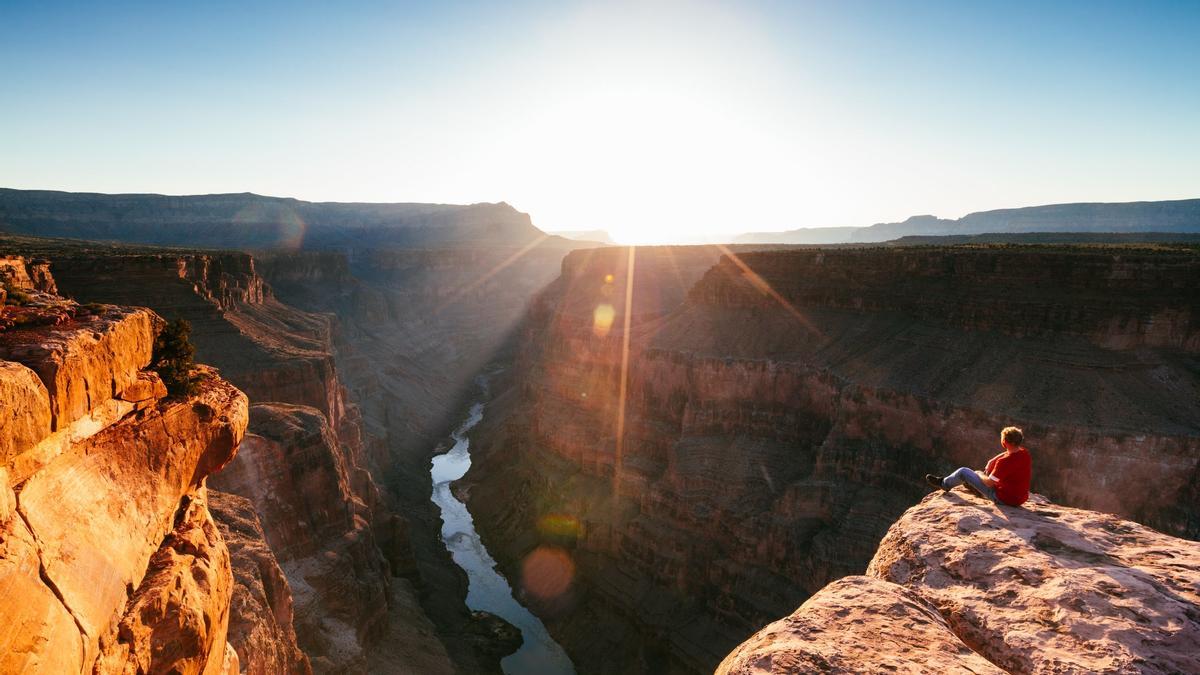 El Gran Cañón al amanecer, Arizona, Estados Unidos