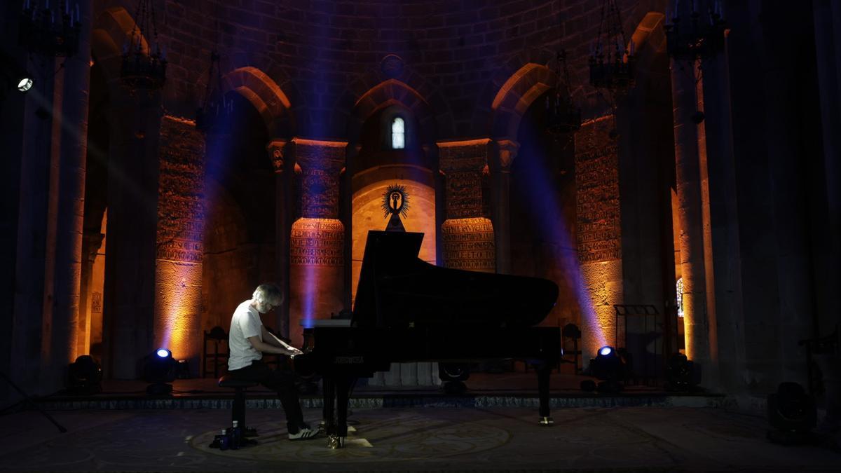 James Rhodes, este sábado en el Monasterio de Veruela.