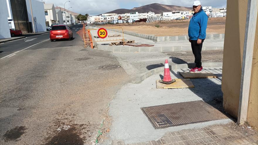 Los comerciantes de Argana Alta denuncian la eliminación de aparcamientos por las obras de la calle Tenderete