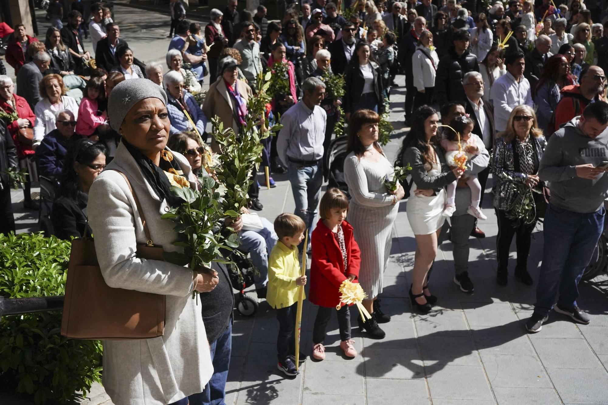 Imatges de la benedicció de Rams a Manresa