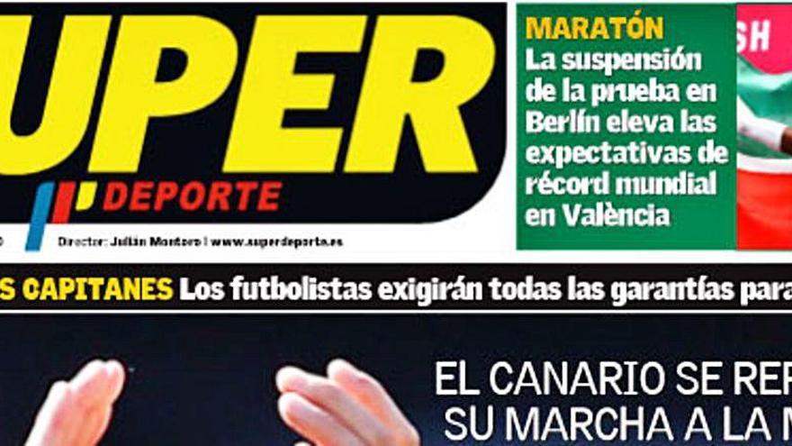 Esta es la portada de SUPER de este miércoles 22 de abril