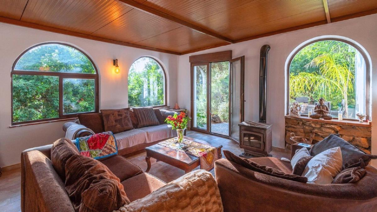 Una imagen de una casa rural en la provincia de Málaga.