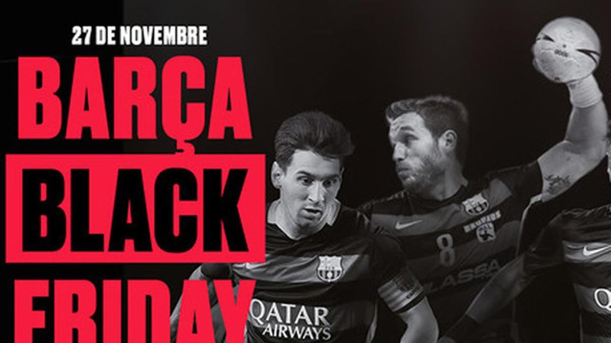 El Barça celebra el #BlackFriday