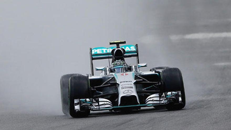 Rosberg saldrá primero este domingo en Spa.