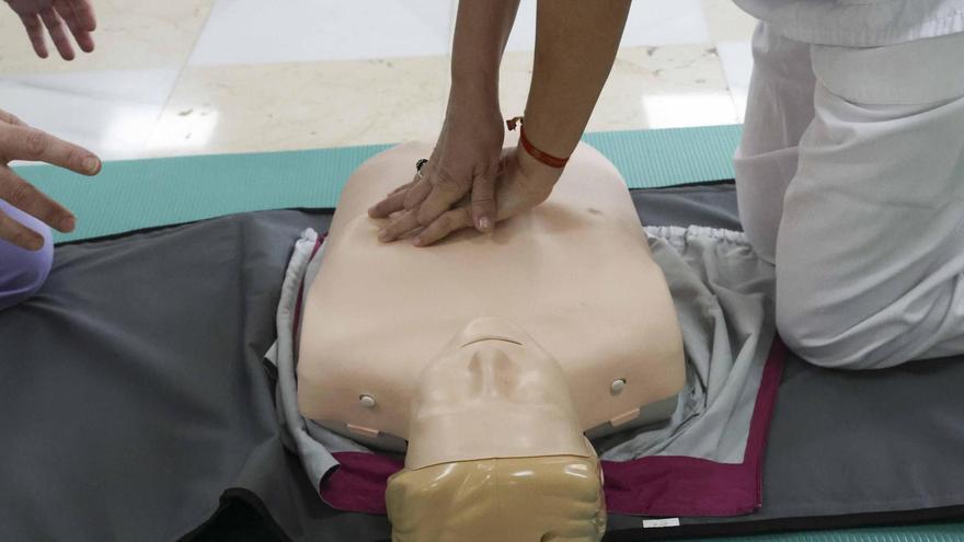 Así ha sido el Día Mundial del Paro Cardíaco en el Hospital de San Juan