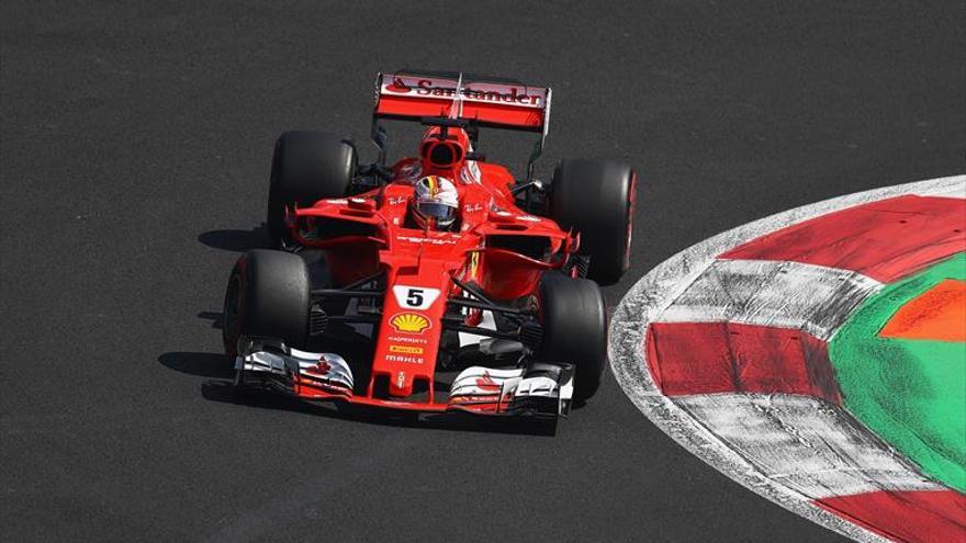 Vettel conquista su 50ª pole y Hamilton comenzará tercero