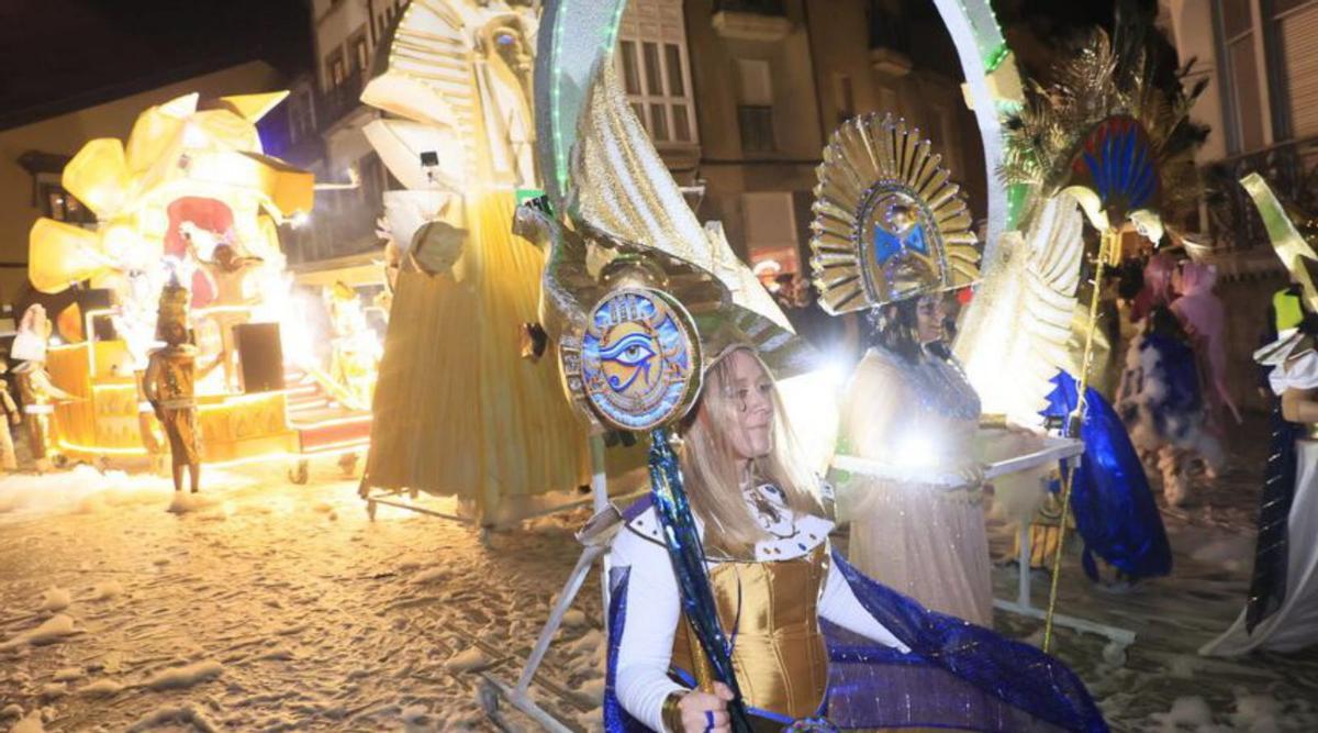 Uno de los artilugios del Descenso el pasado año.  | LUISMA MURIAS