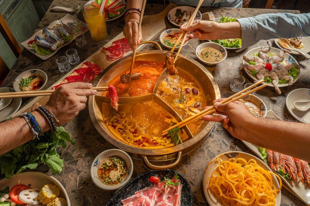 Un plato de hot pot es perfecto para entrar en calor