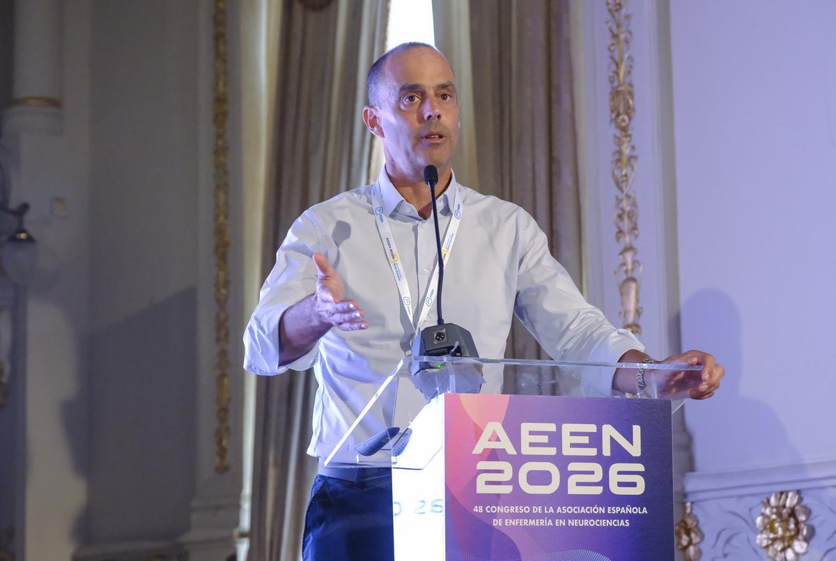 Gustavo Muratore en el 48 Congreso de la Asociación Española de Enfermería en Neurociencias