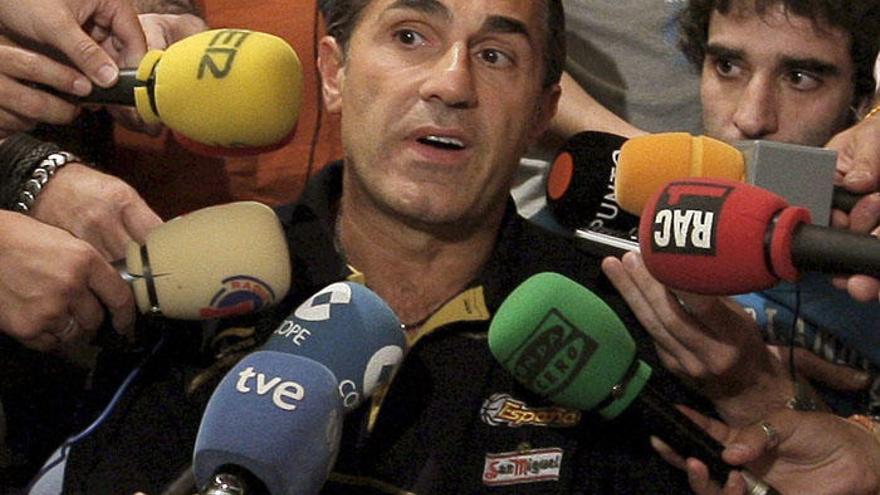 Sergio Scariolo es el actual seleccionador nacional de baloncesto.