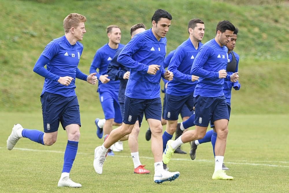 Entrenamiento del Real Oviedo