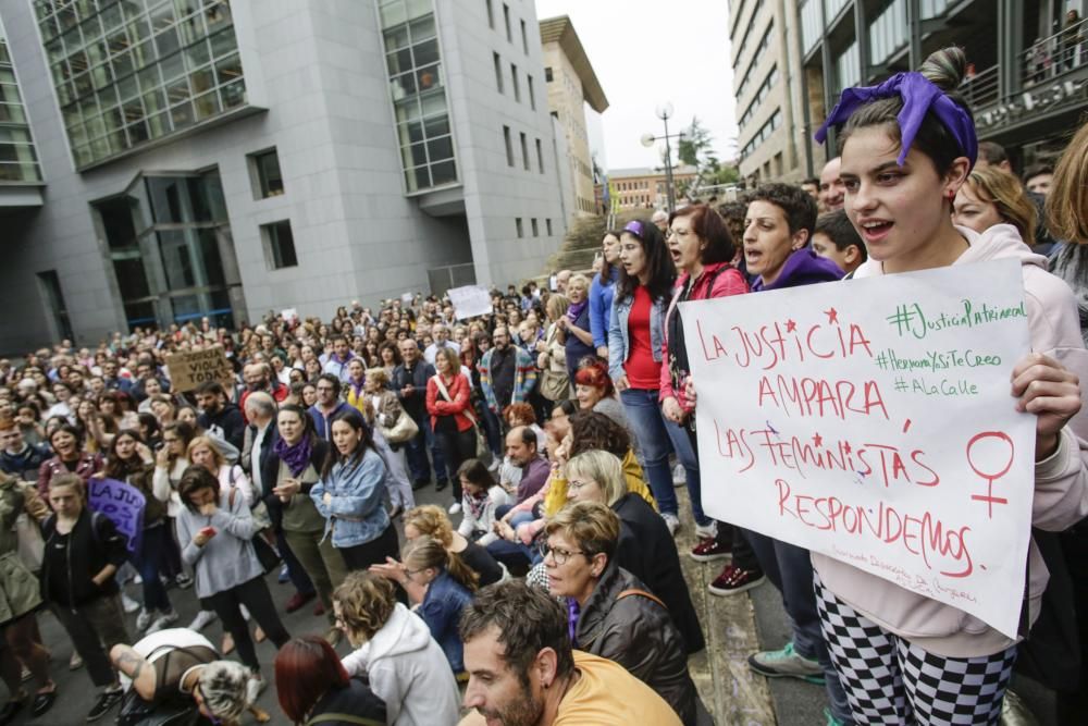 Todas las manifestaciones contra La Manada de Asturias