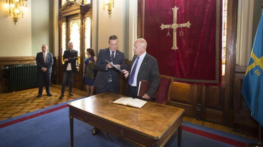 Así fue el discurso que Alejandro Portes, premio Princesa de Asturias de Ciencias Sociales, pronunció en el Parlamento asturiano